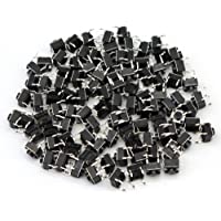 Mackur Micro pulsador mini pulsador- 6 x 6 x 5 mm- pulsador táctico- 20 unidades